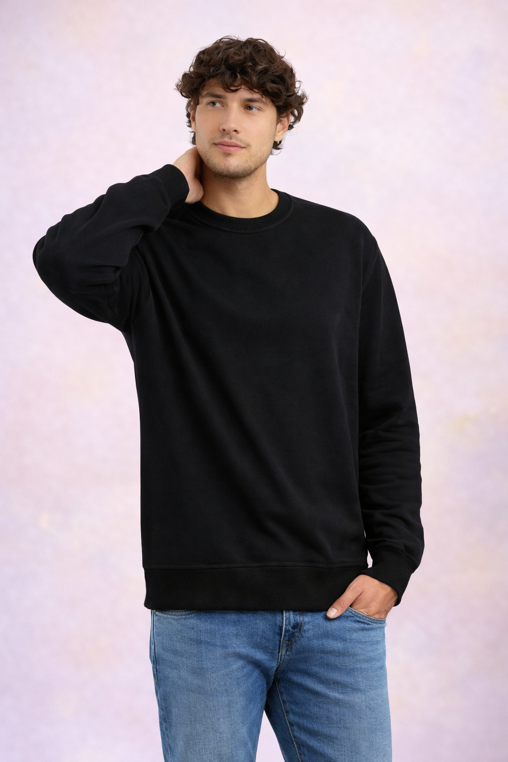 Men’s Hooded Sweatshirt | Poly-Cotton Regular Fit | Full Sleeve | 350 GSM | Plain Solid | Made in India