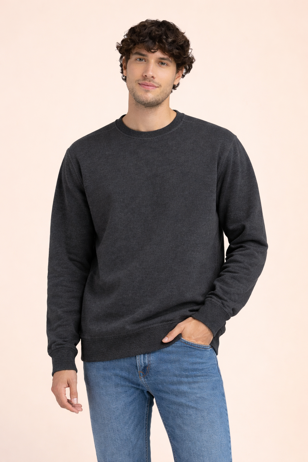 Men’s Hooded Sweatshirt | Poly-Cotton Regular Fit | Full Sleeve | 350 GSM | Plain Solid | Made in India