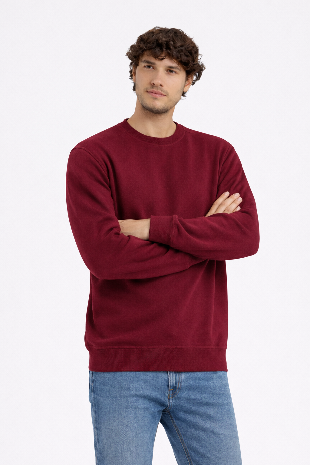 Men’s Hooded Sweatshirt | Poly-Cotton Regular Fit | Full Sleeve | 350 GSM | Plain Solid | Made in India