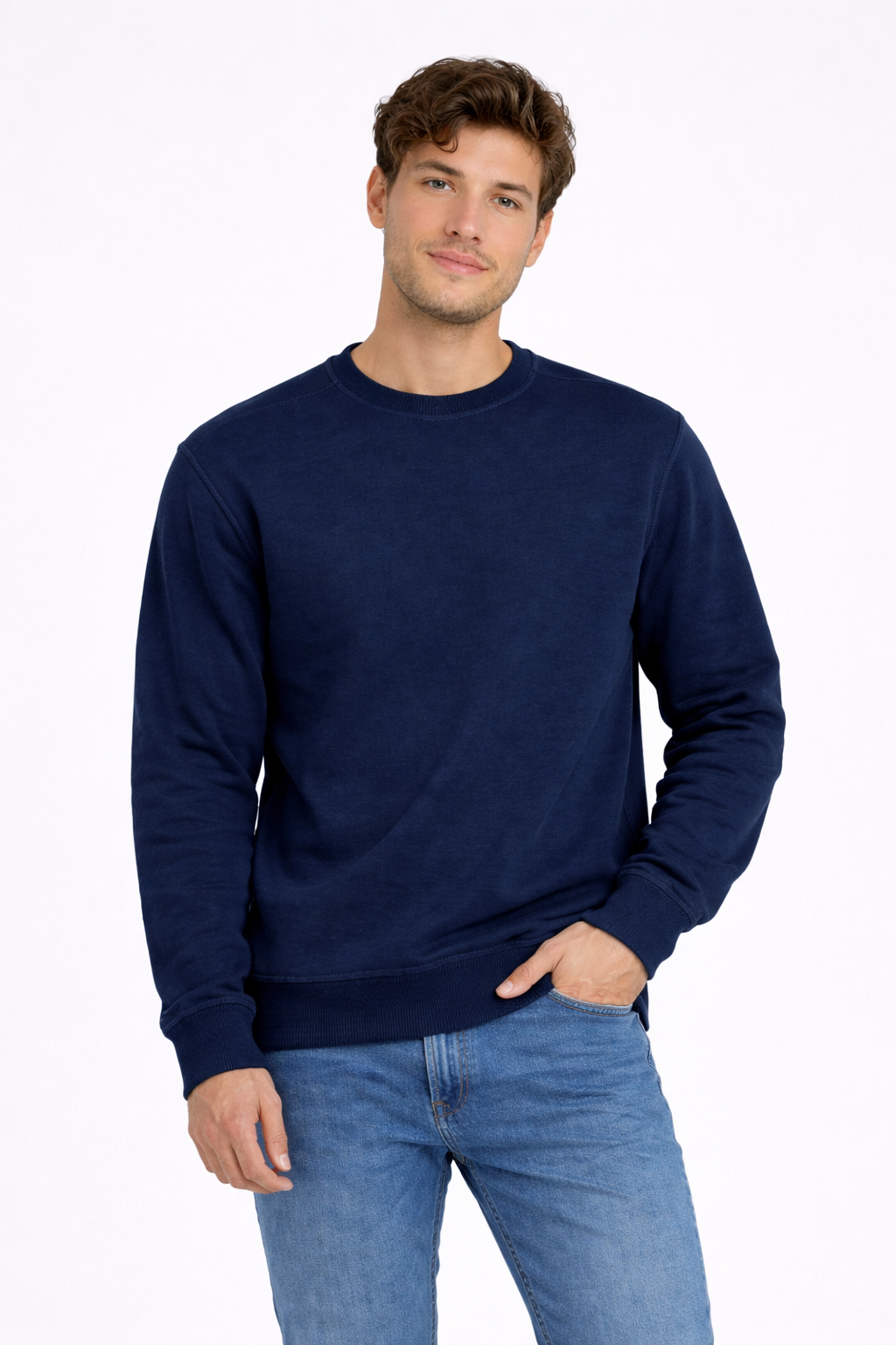 Men’s Hooded Sweatshirt | Poly-Cotton Regular Fit | Full Sleeve | 350 GSM | Plain Solid | Made in India