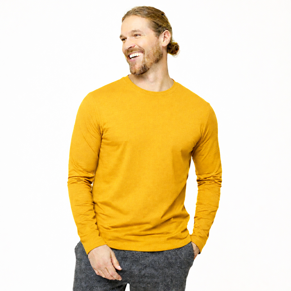 Men’s Full Sleeve Cotton T-Shirt | Pure Cotton Bio-Washed | Regular Fit | Round Neck | 180 GSM | Made in India