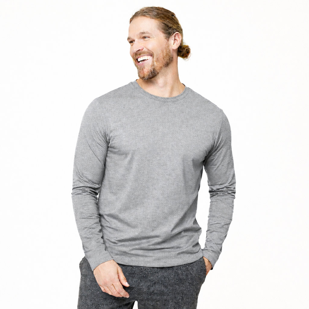 Men’s Full Sleeve Cotton T-Shirt | Pure Cotton Bio-Washed | Regular Fit | Round Neck | 180 GSM | Made in India